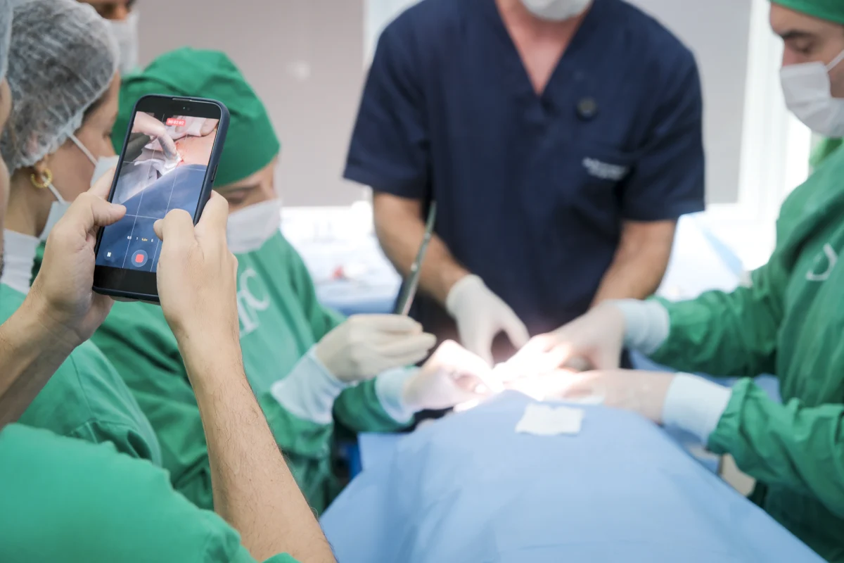 Aula online gratuita de cirurgia dermatológica do IDC