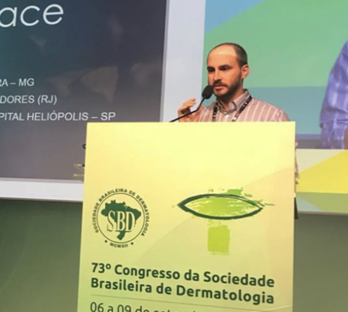Dr. Roosevelt Rocha Filho no Congresso da SBD